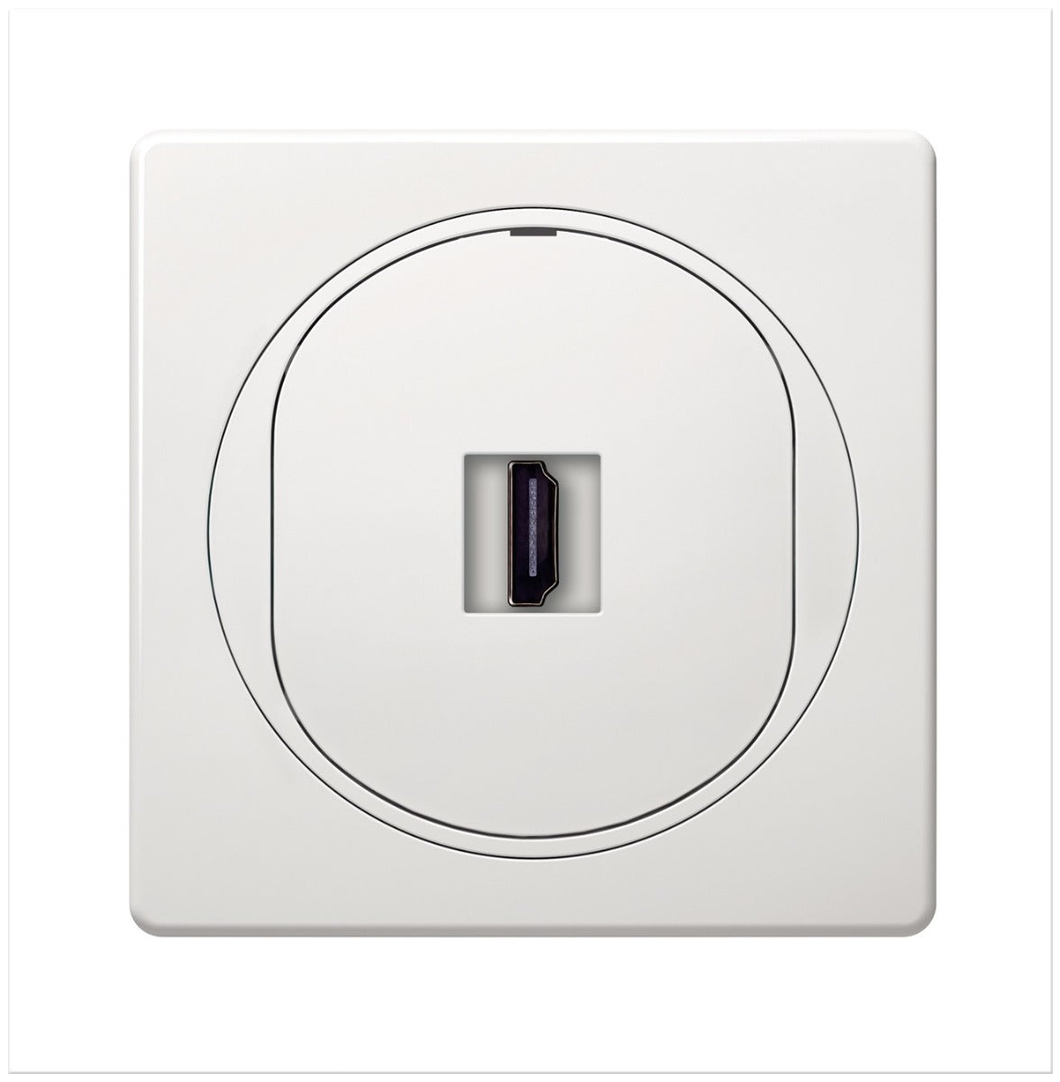 EON HDMI/HDMI socket Keystone, white