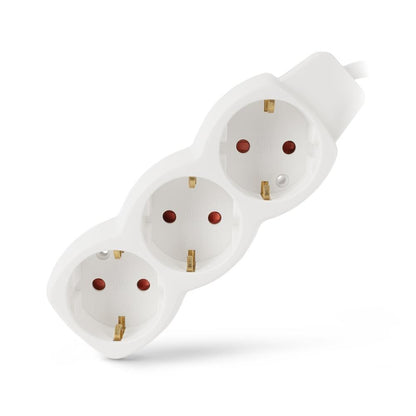 Entac Πολύπριζο 3 Θέσεων 3x1.0mm 1.5m
