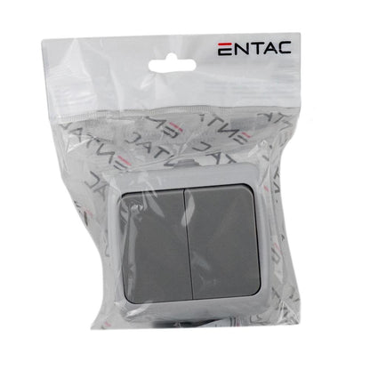 Entac 106 Stephan surface mounted alternative wall switch IP54
