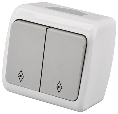 Entac 106+6 Stephan surface mounted alternative switch IP54