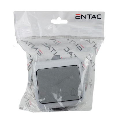 Entac Stephan surface mounted doorbell switch IP54