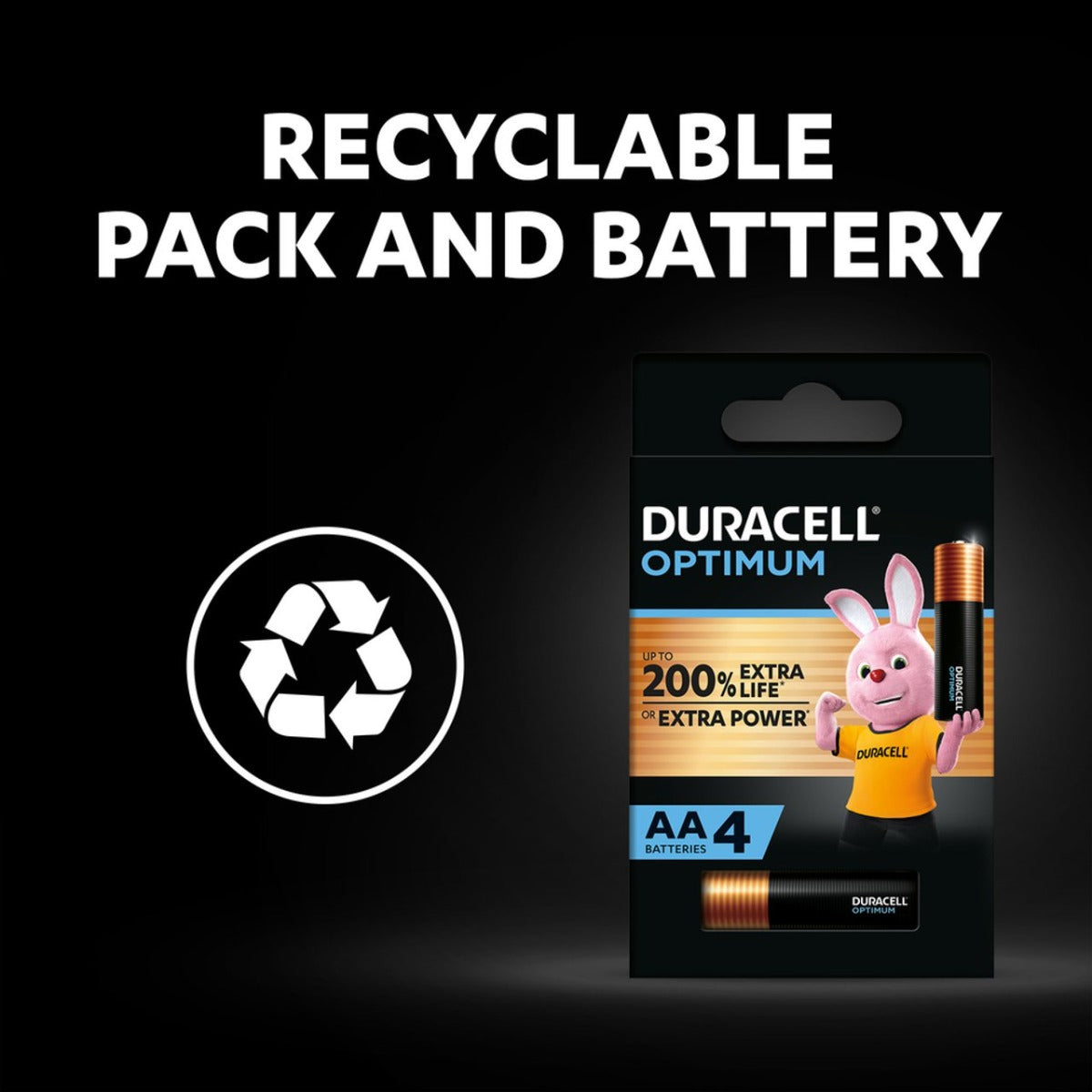 Duracell Optimum MN1500 LR6 AA (4 τμχ)