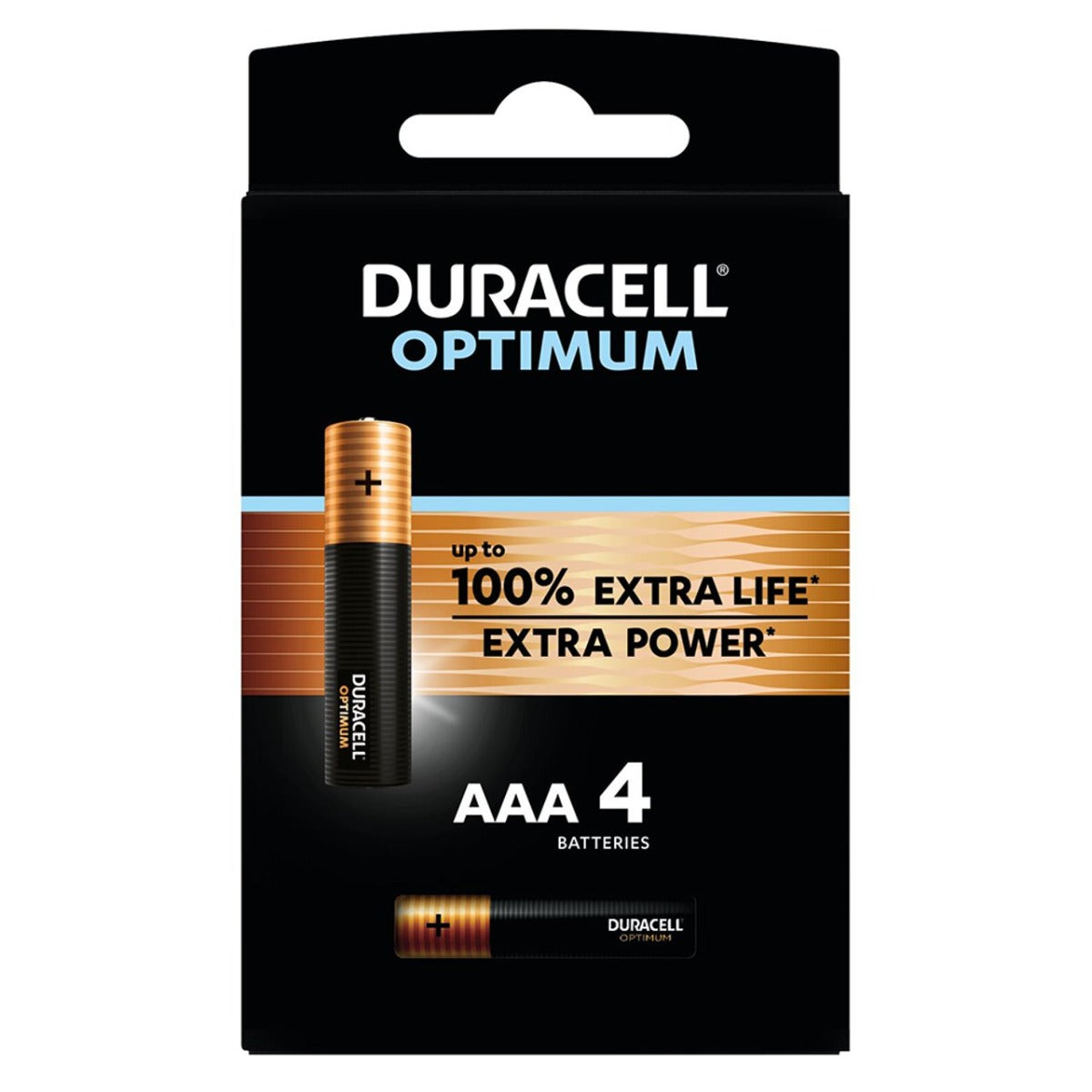 Duracell Optimum Μπαταρία MN2400 LR03 AAA (4τμχ)