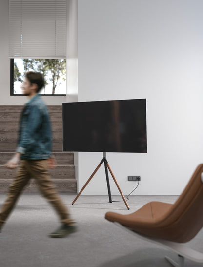 ATC-3044F Βάση Τηλεόρασης Τρίποδο Δαπέδου τύπου Easel Ξύλινο 45" - 65"