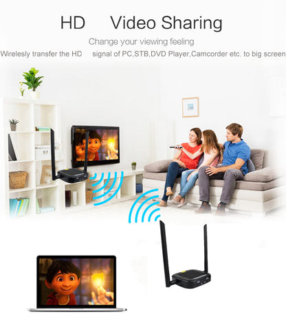 HDMI Ασύρματη Αναμετάδοση 200m - 1080P HDMI με Type-C Loop Out