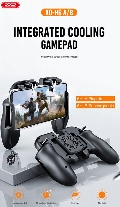 XO-H6B Ασύρματο Gamepad Με Ψύκτρα (με μπαταρία)