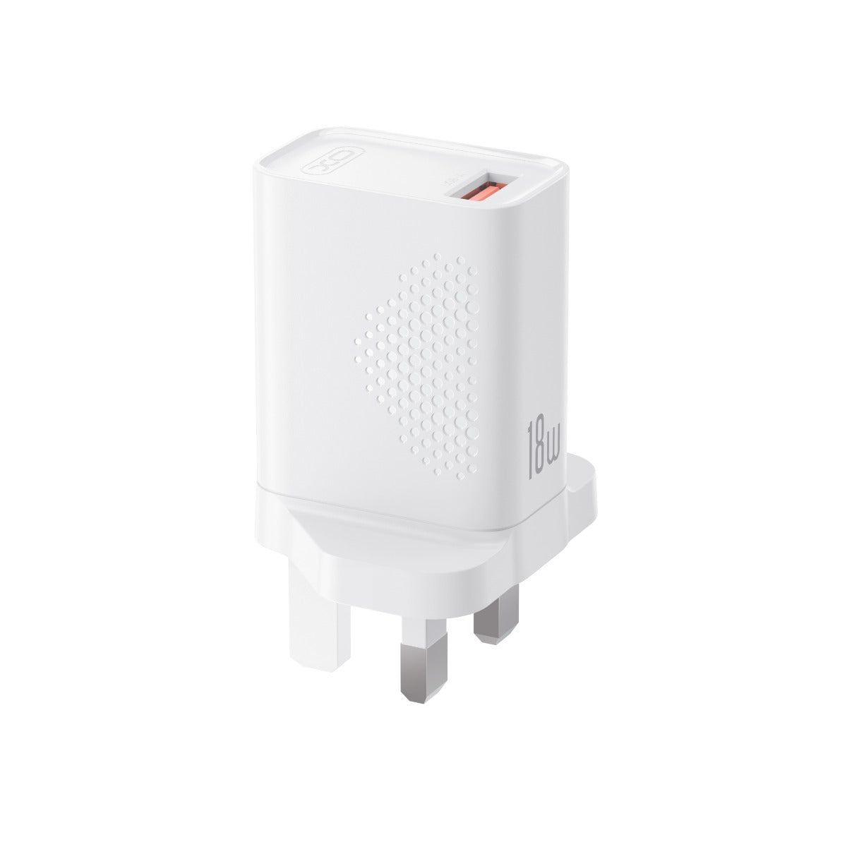 XO L159 Φορτιστής Ταχείας Φόρτισης (UK) QC 18W 1x USB-A