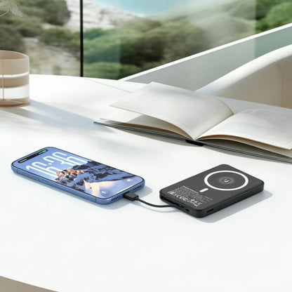 XO PR292 Πολυλειτουργικό Μαγνητικό Power Bank με Καλώδιο Type-C