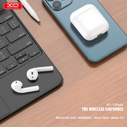XO T2 Pods Bluetooth Ακουστικά 2ης Γενιάς