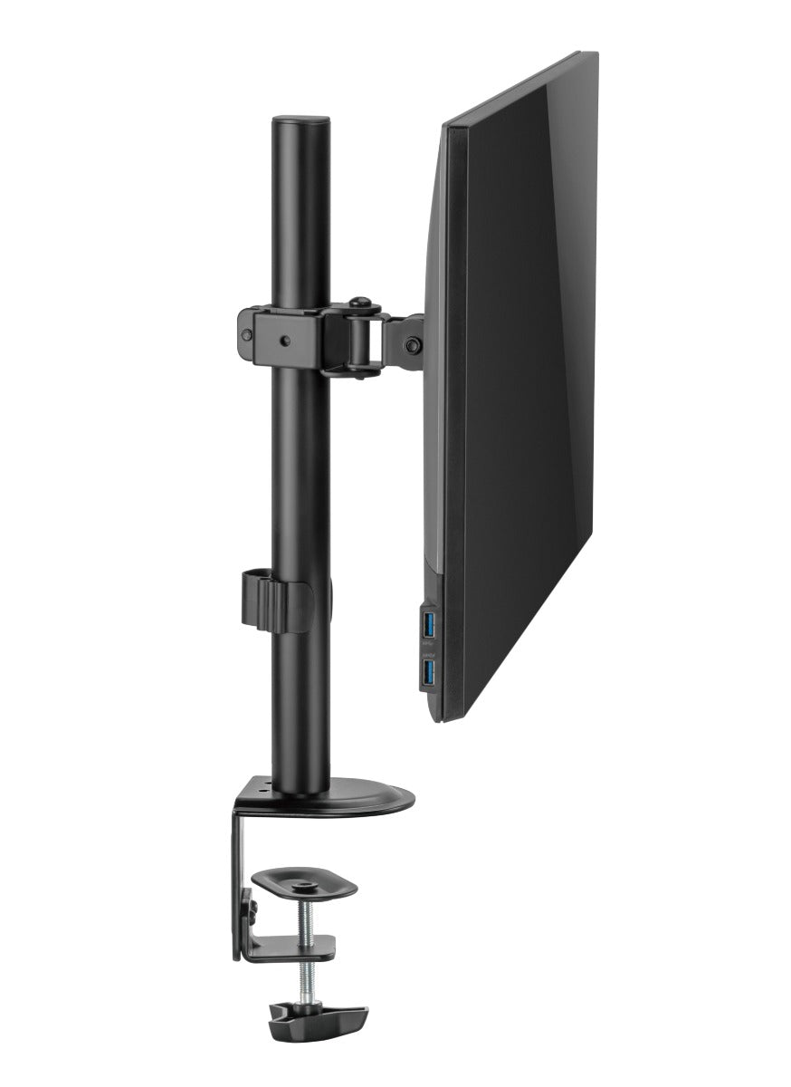 ATC- 66C01 Βάση Οθόνης Μονή Ατσάλινη με Αρθρωτό Βραχίονα 17" - 32"