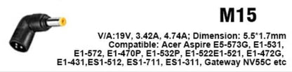 Φίς Laptop M15