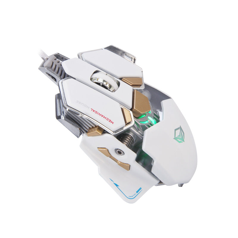Meetion MT-M990 Μηχανικό Gaming Ποντίκι / Άσπρο