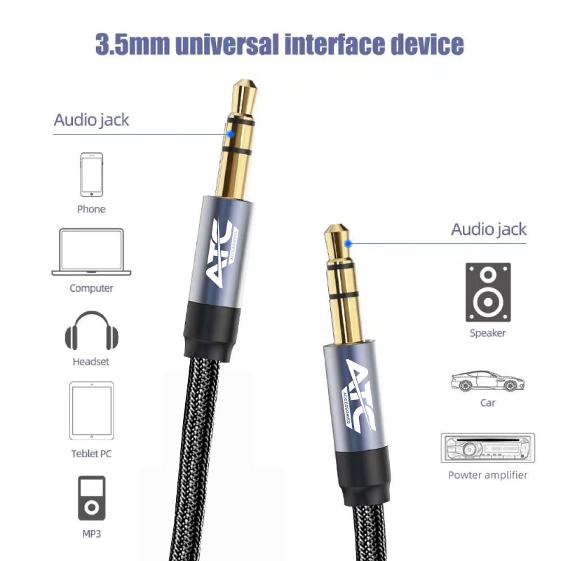 ATC HQ 3.5mm M / M Cable 1.5m