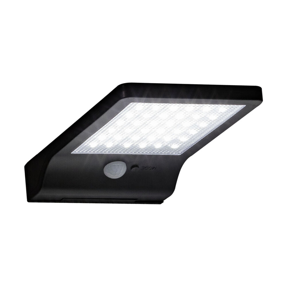 Modee Lighting LED Ηλιακό Επιτοίχιο Φωτιστικό με Αισθητήρα 300 lumen