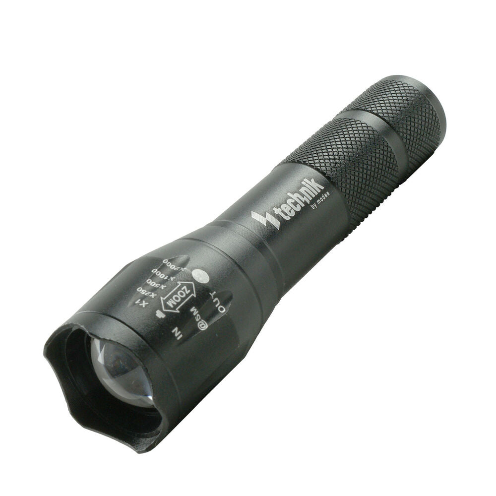 Technik Φακός P5 (+1x14500 800mAh) XPE LED με Καλώδιο Micro USB 150lm