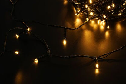 Modee Lighting Χριστουγεννιάτικα Λαμπάκια LED με Τροφοδοτικό (200LED/20m/10cm) Θερμό