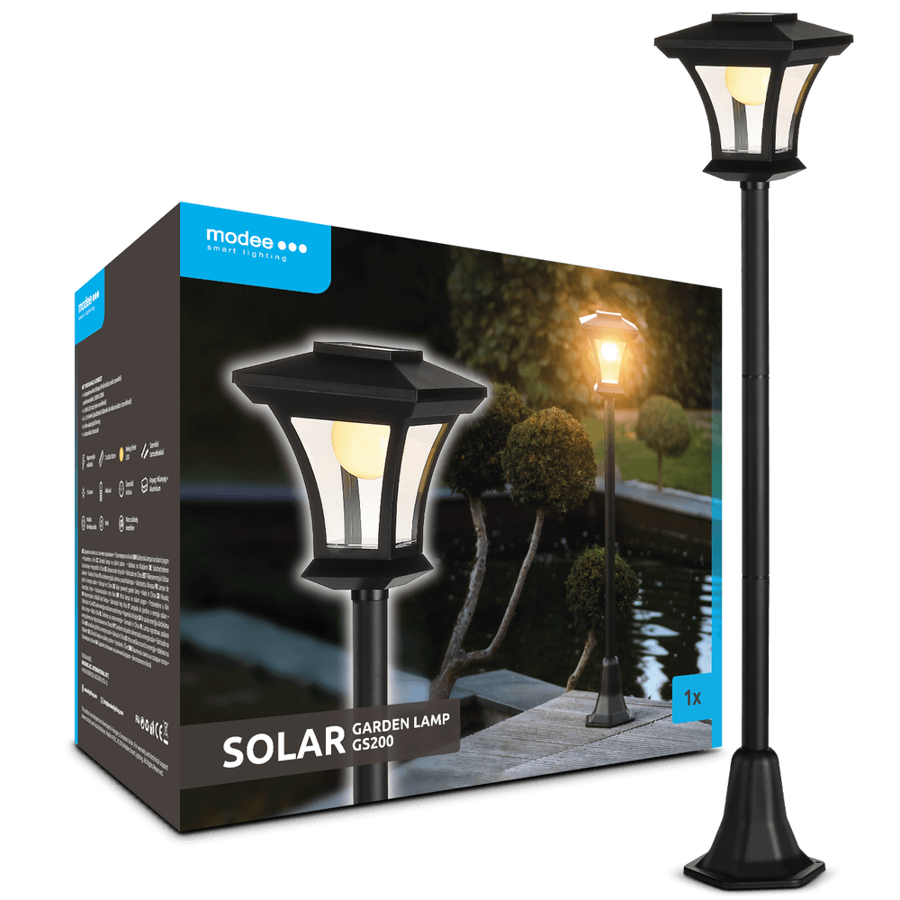 Modee Lighting LED Ηλιακό Φωτιστικό Κήπου  GS200 120cm