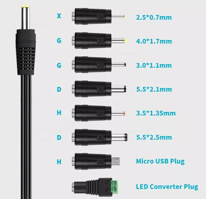 ATC Τροφοδοτικό 41W Switching με 8 κεφαλές 6V-24V
