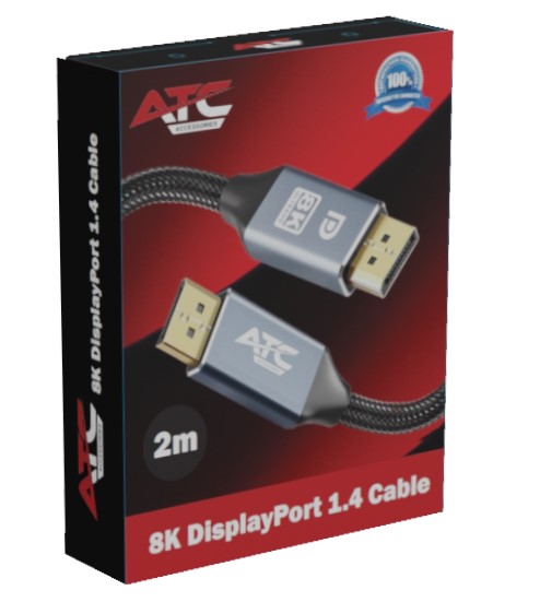 ATC DisplayPort 8K 60hz 2m