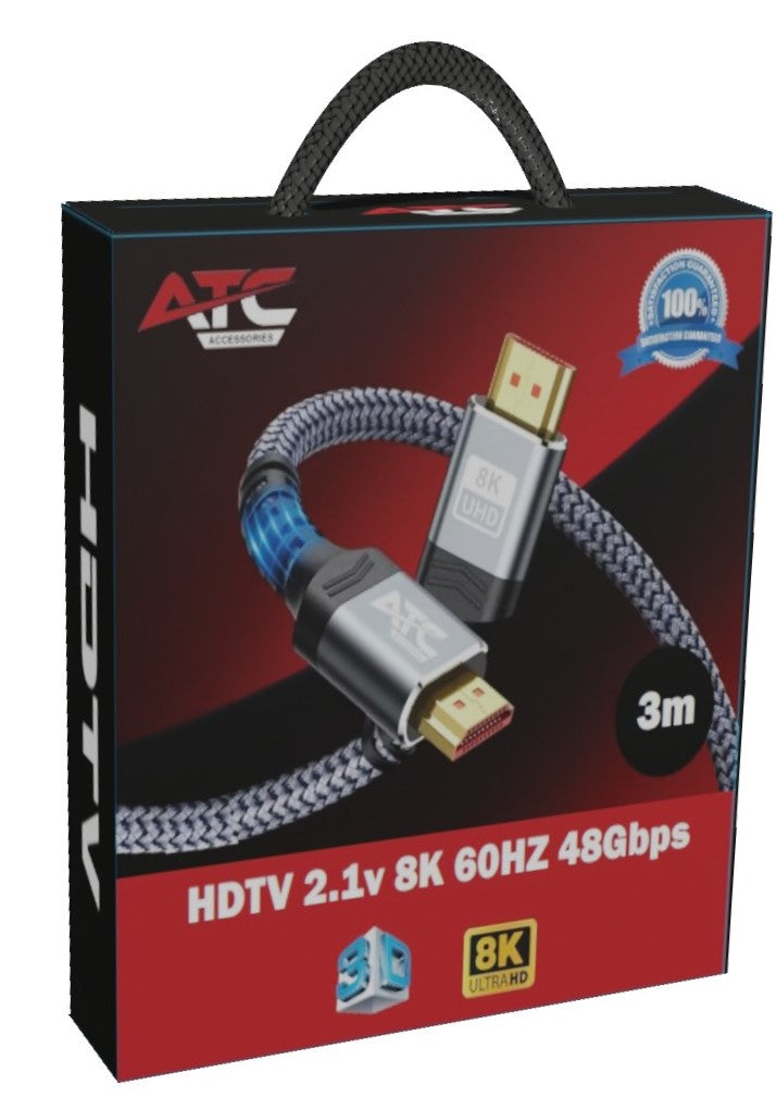 ATC HDTV 2.1V 8K 60HZ 48Gbps 3m