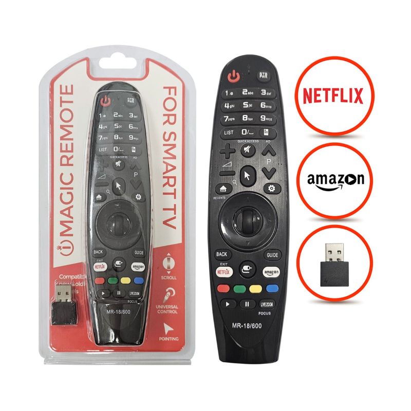ATC Τηλεχειριστήριο για LG Smart TVs 2.4Ghz MR-18 /600