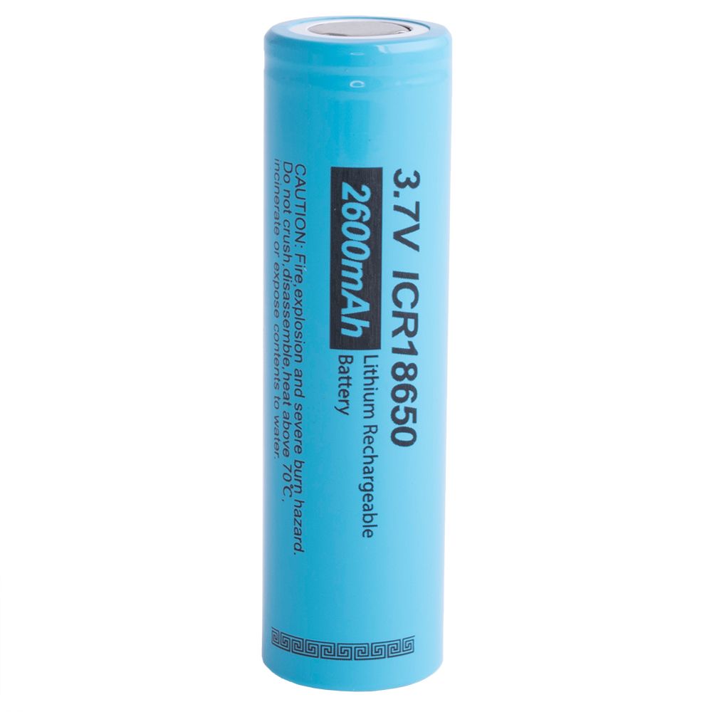 Pkcell Μπαταρία Flat Top (Επίπεδης Κορυφής) ICR18650 3.7V 2600mAh