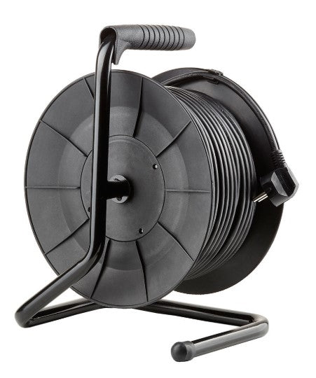 Technik Professional Στροφείο 4 Θέσεων 50m 1,5mm2 Μαύρο