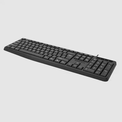 Meetion MT-K200 Ενσύρματο Πληκτρολόγιο Σοκολατί