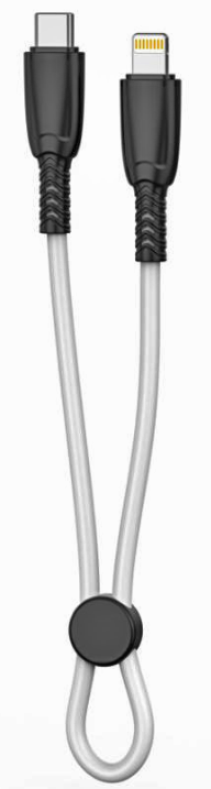 XO NB-Q248A Καλώδιο Φόρτισης + Data Suluo Series Type-c to Lightning 27W L=25cm Άσπρο