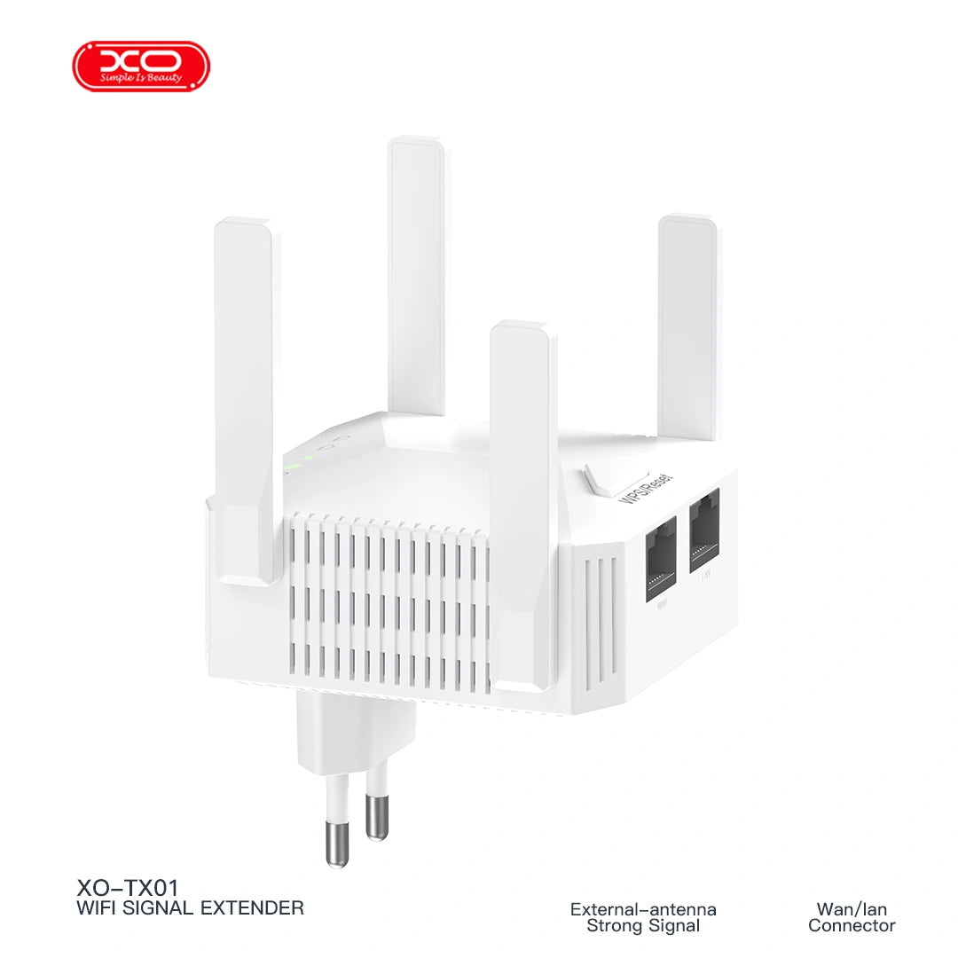 XO TX01 Repeater 1200M (EU)  & Router 100M 2 σε 1