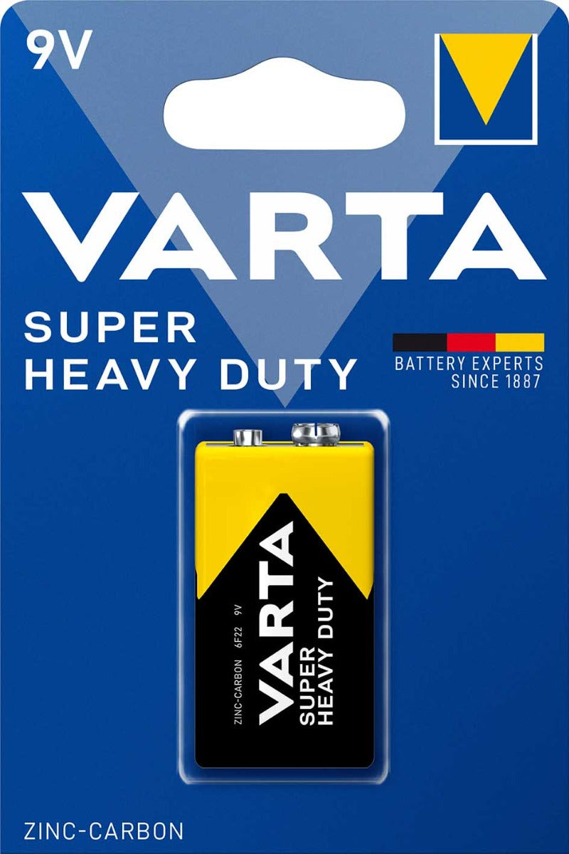 Varta Super Heavy Duty 6F22(9V) (1τμχ)