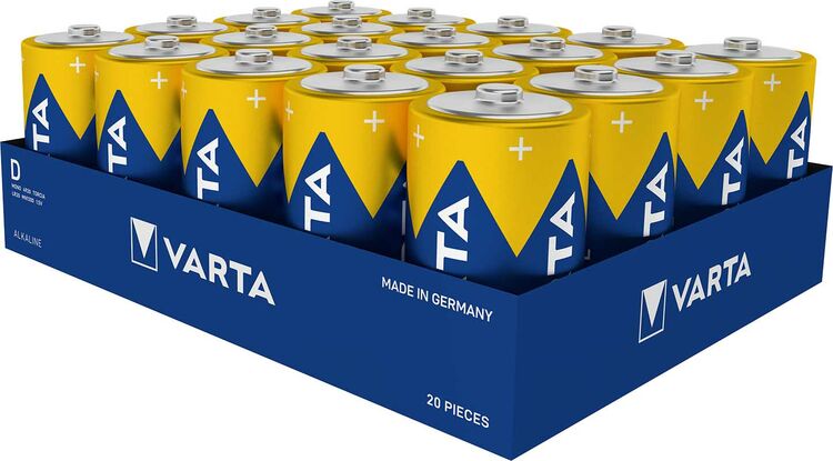 Varta Χύμα LR20 D (20τμχ)