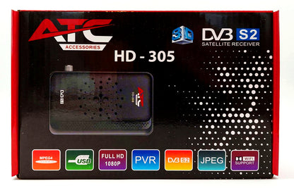 ATC Δορυφορικός Δέκτης ATC HD305 DVBS2
