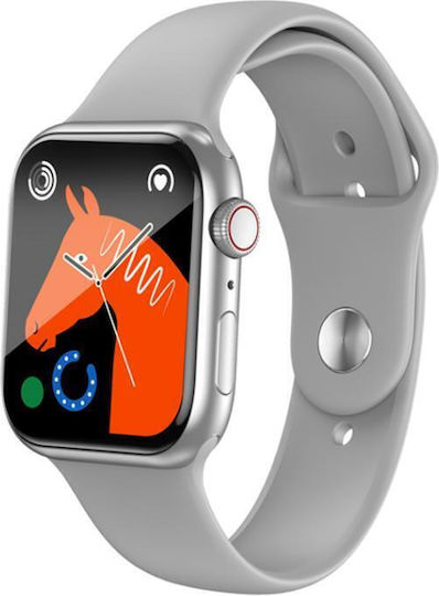XO M50 PRO Μαγνητικό Smartwatch Ασημί