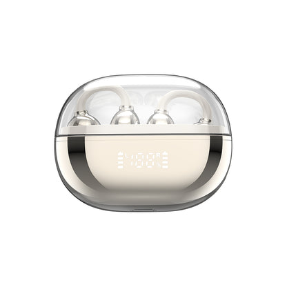 XO G43 Ακουστικά Bluetooth με Διαφανή Επιμεταλλωμένο Σχεδιασμό OWS Χρυσά