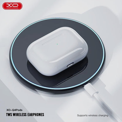 XO Q4 Pods Bluetooth headset (4ης Γενιάς με Αισθητήρα Αυτιού Και Λειτουργία Ασύρματης Φόρτισης)